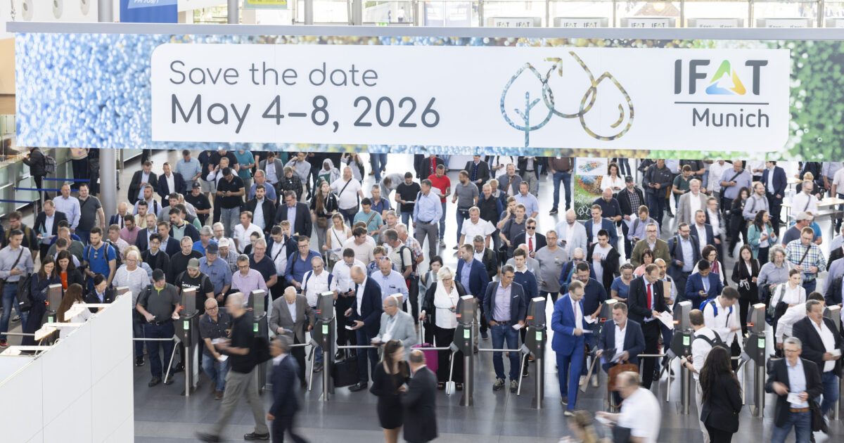 Dutch Water Management present at IFAT Munich