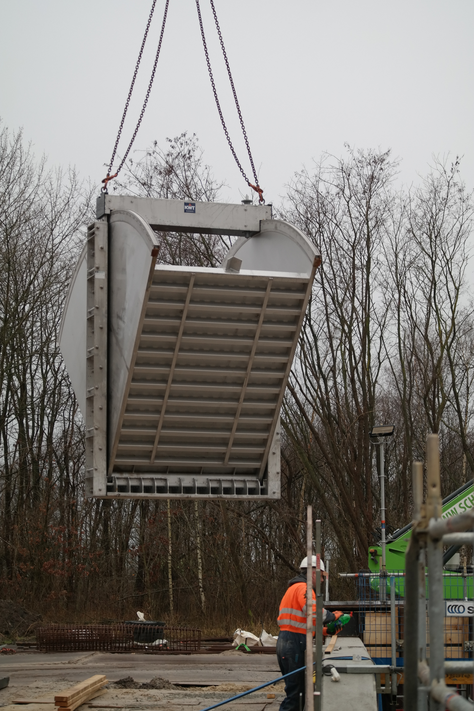 Kantelstuwen voor waterberging